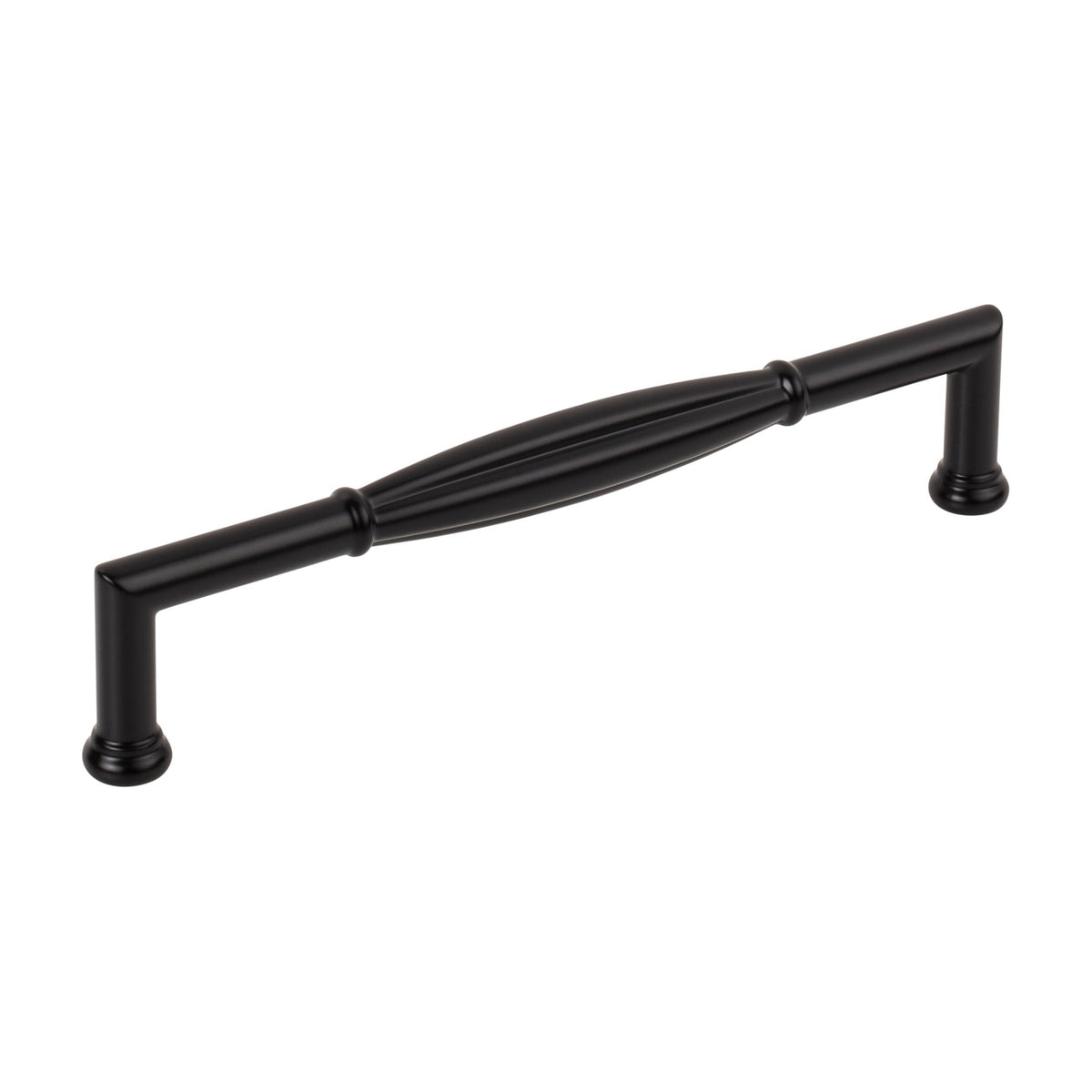 Jeffrey Alexander Southerland Handle in Matte Black, 6 1/4"