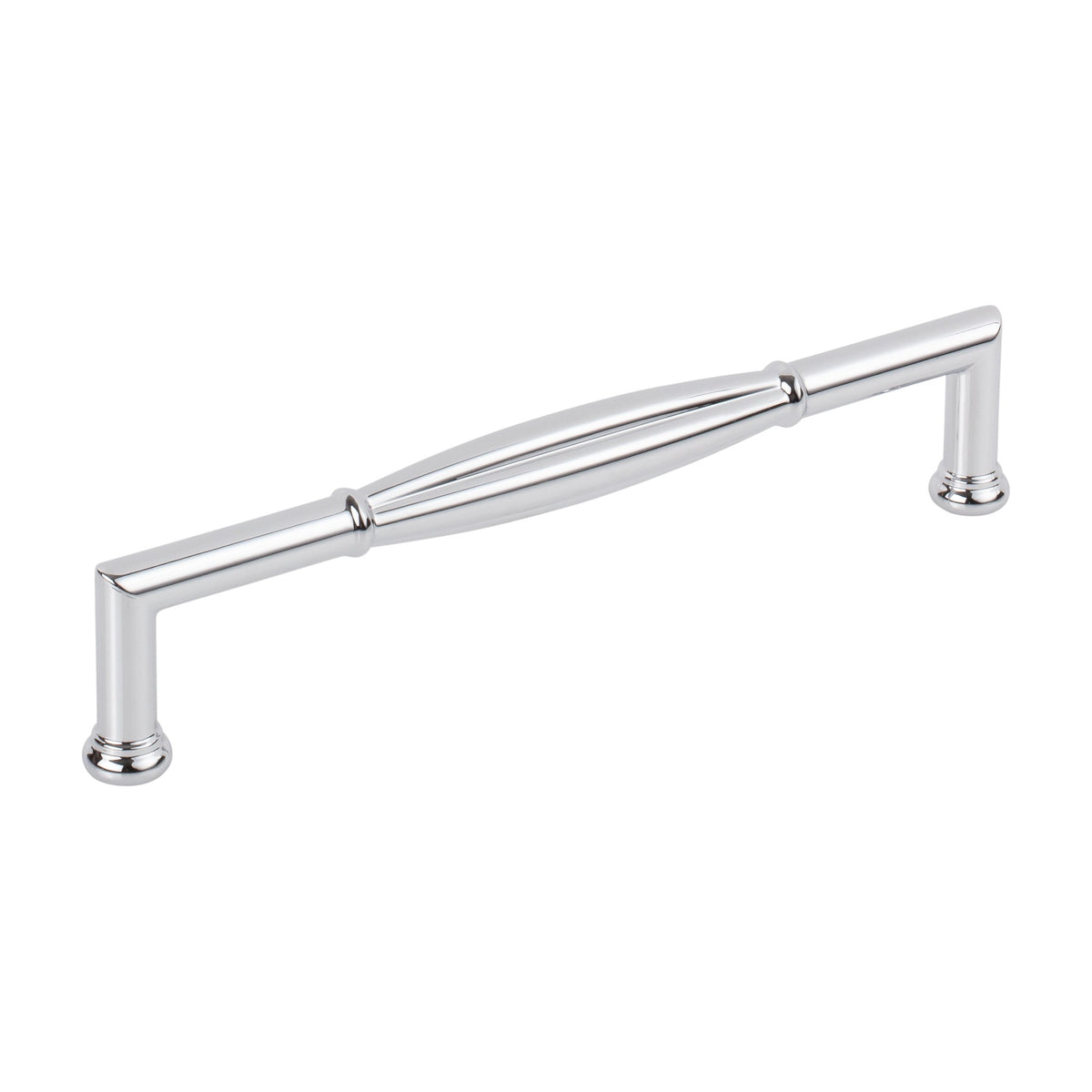 Jeffrey Alexander Southerland Handle in Polished Chrome, 6 1/4"