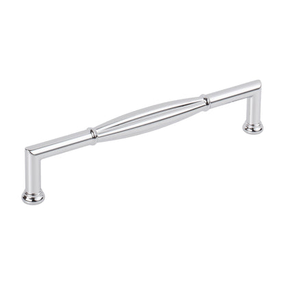 Jeffrey Alexander Southerland Handle in Polished Chrome, 6 1/4"