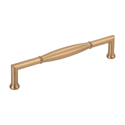 Jeffrey Alexander Southerland Handle in Satin Bronze, 6 1/4"