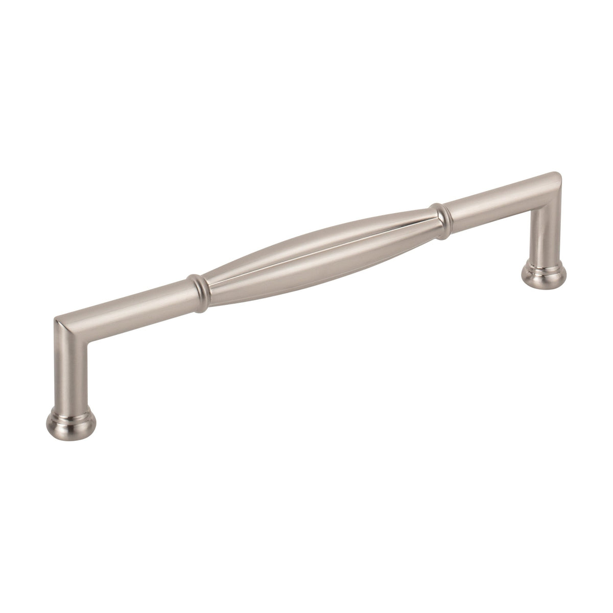 Jeffrey Alexander Southerland Handle in Satin Nickel, 6 1/4"