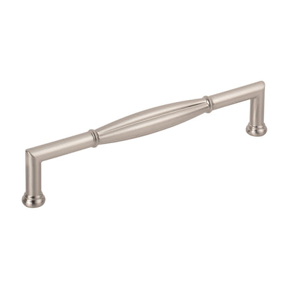 Jeffrey Alexander Southerland Handle in Satin Nickel, 6 1/4"