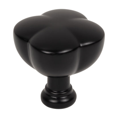 Jeffrey Alexander Southerland Handle in Matte Black, 1 1/4" Knob