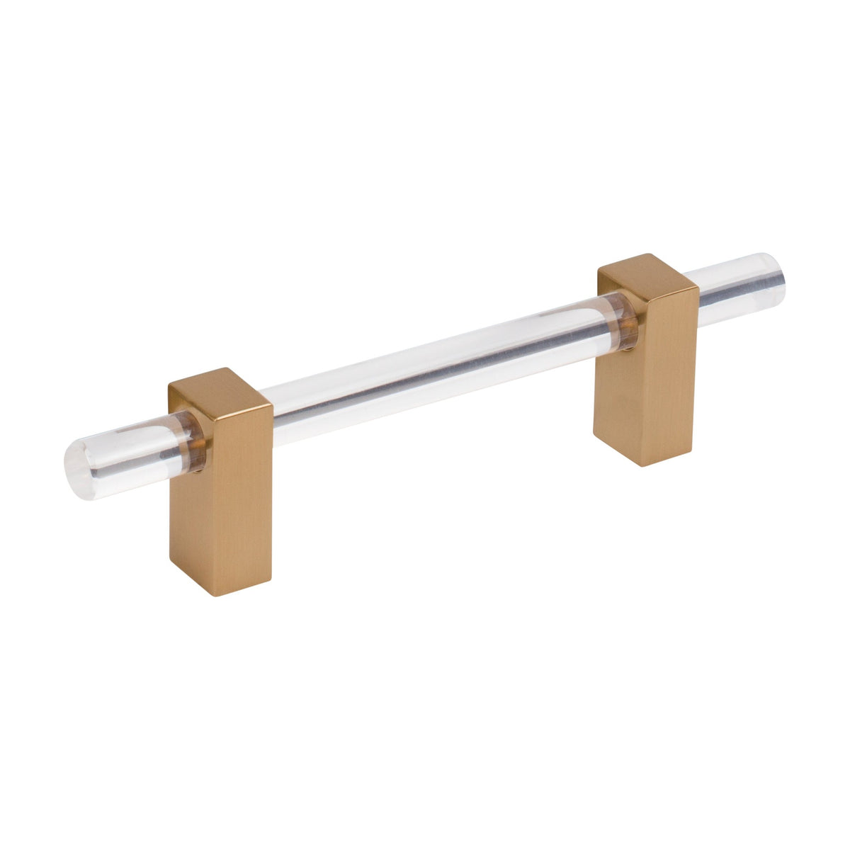 Jeffrey Alexander Spencer Handle in Satin Bronze, 3 3/4"