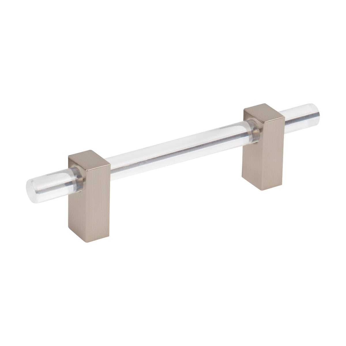 Jeffrey Alexander Spencer Handle in Satin Nickel, 3 3/4"