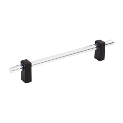 Jeffrey Alexander Spencer Handle in Matte Black, 6 1/4"