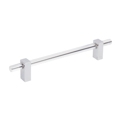 Jeffrey Alexander Spencer Handle in Polished Chrome, 6 1/4"