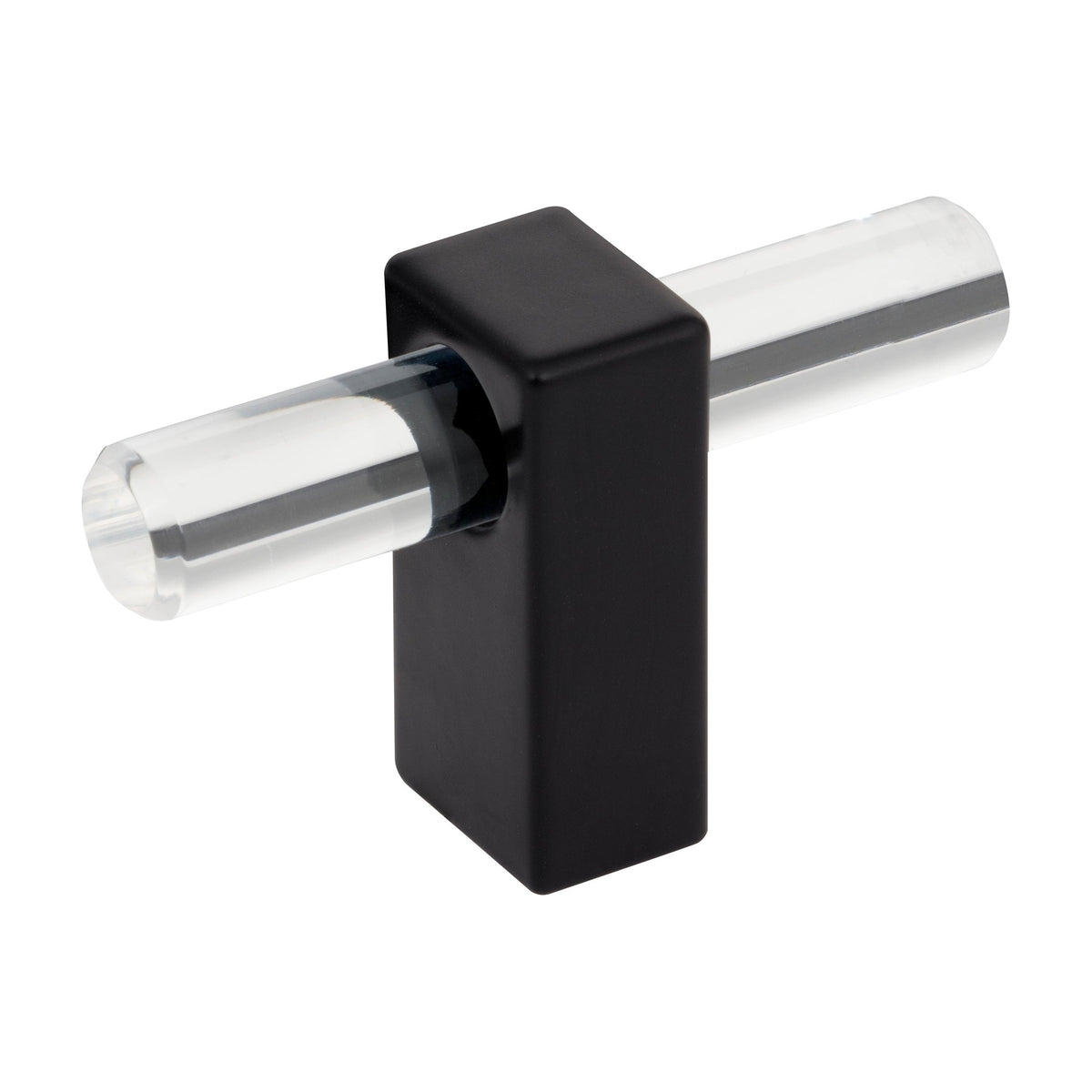 Jeffrey Alexander Spencer Handle in Matte Black, Knob