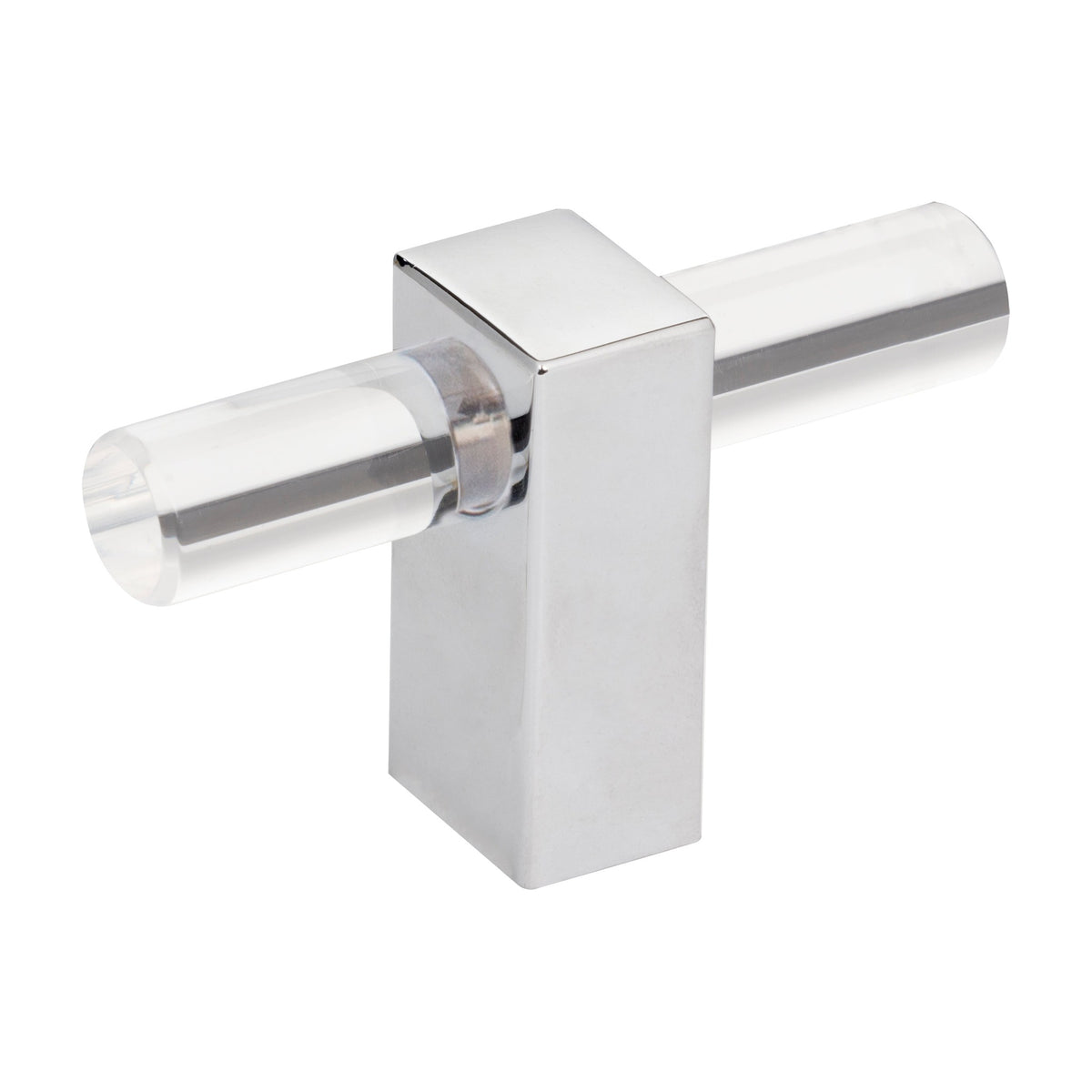 Jeffrey Alexander Spencer Handle in Polished Chrome, Knob