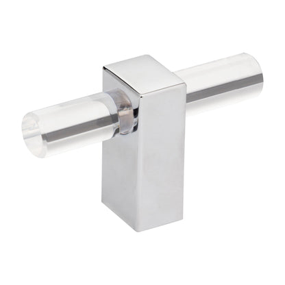 Jeffrey Alexander Spencer Handle in Polished Chrome, Knob