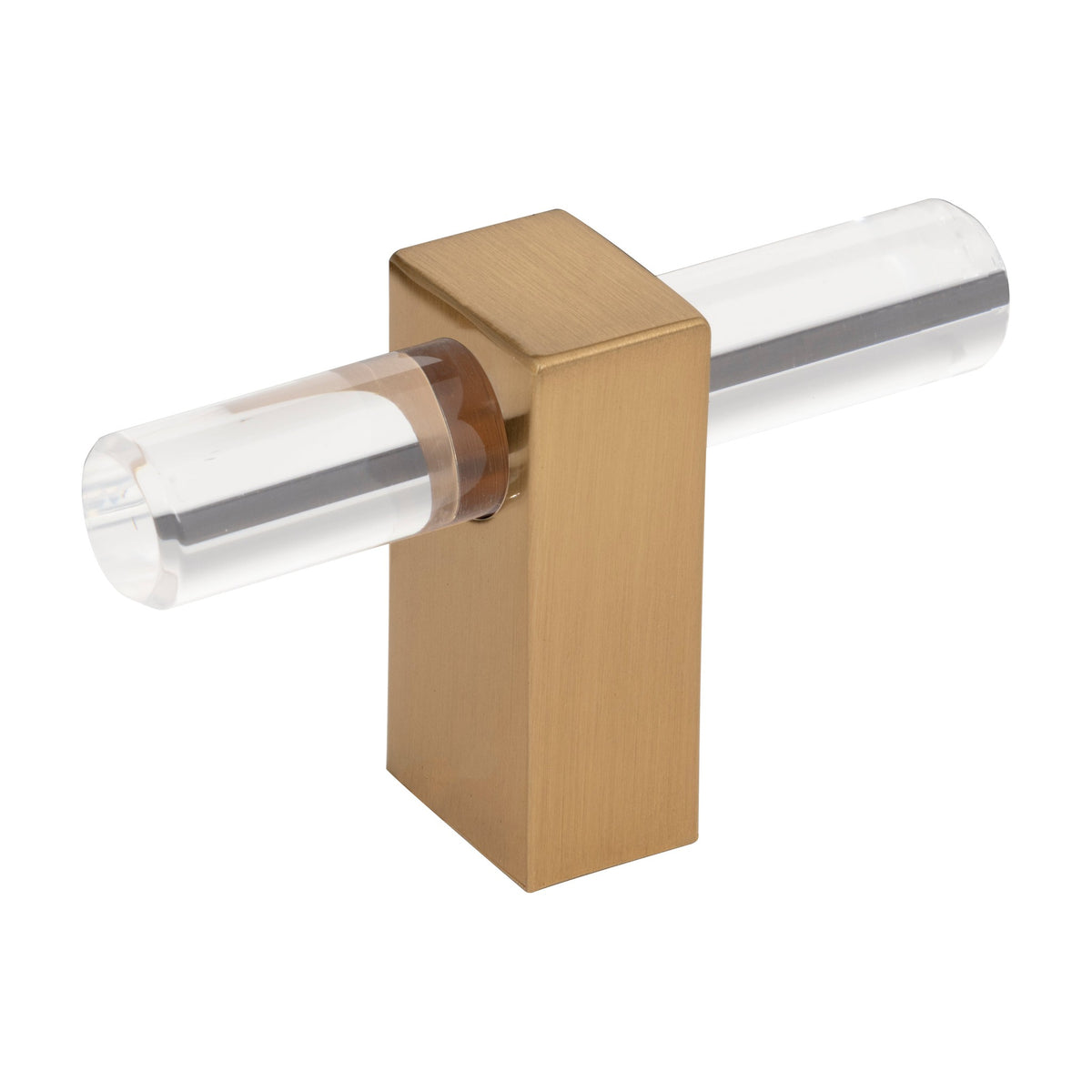 Jeffrey Alexander Spencer Handle in Satin Bronze, Knob