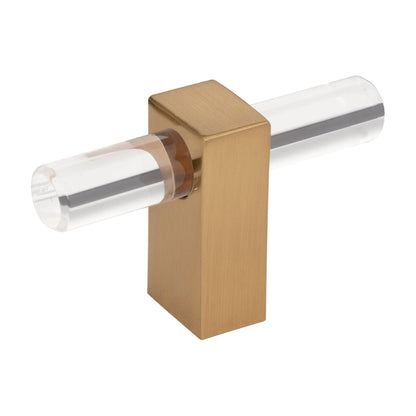 Jeffrey Alexander Spencer Handle in Satin Bronze, Knob