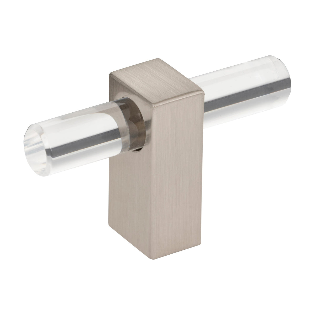 Jeffrey Alexander Spencer Handle in Satin Nickel, Knob