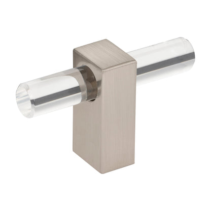 Jeffrey Alexander Spencer Handle in Satin Nickel, Knob