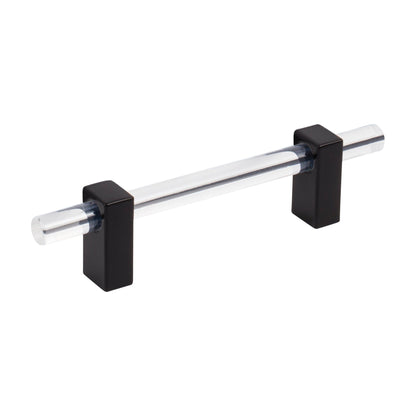 Jeffrey Alexander Spencer Handle in Matte Black, 3 3/4"