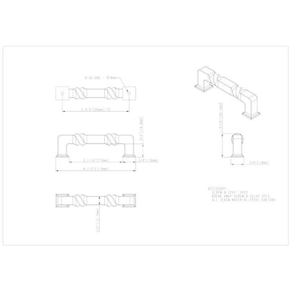 Jeffrey Alexander Tahoe Handle