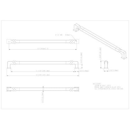 Jeffrey Alexander Tahoe Handle