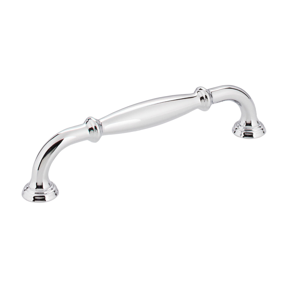 Jeffrey Alexander Tiffany Handle in Polished Chrome, 5"