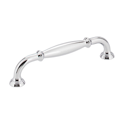 Jeffrey Alexander Tiffany Handle in Polished Chrome, 5"