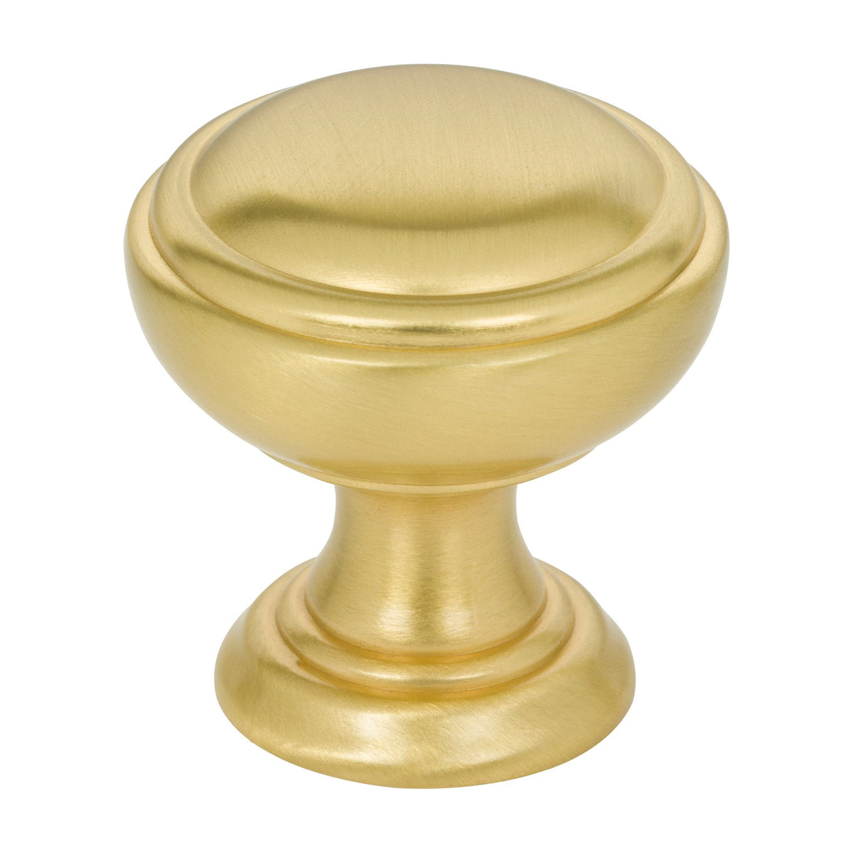 Jeffrey Alexander Tiffany Handle in Brushed Gold, Knob