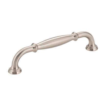 Jeffrey Alexander Tiffany Handle in Satin Nickel, 5"
