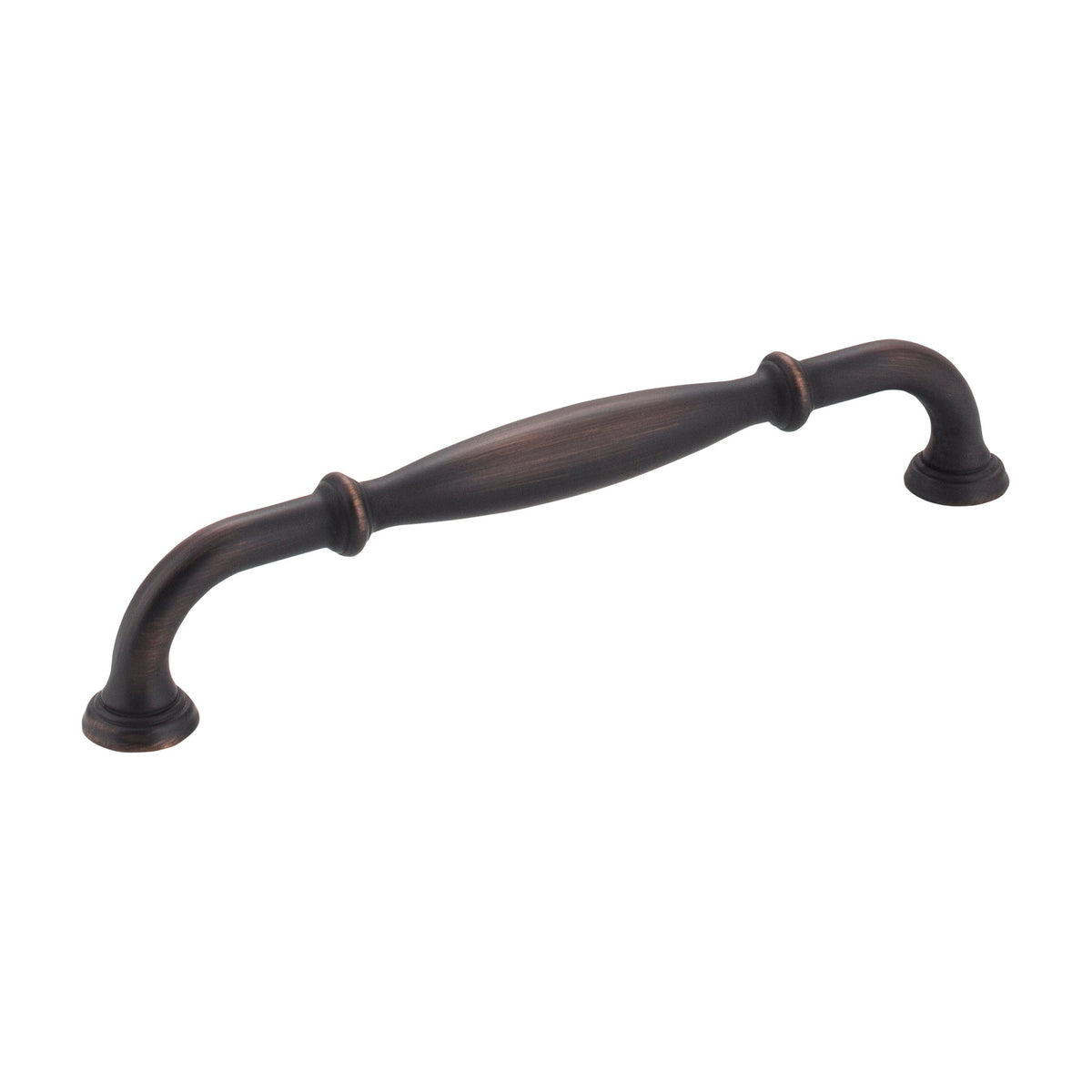 Jeffrey Alexander Tiffany Handle in Brushed Oil Rubbed Bronze, 6 1/4"