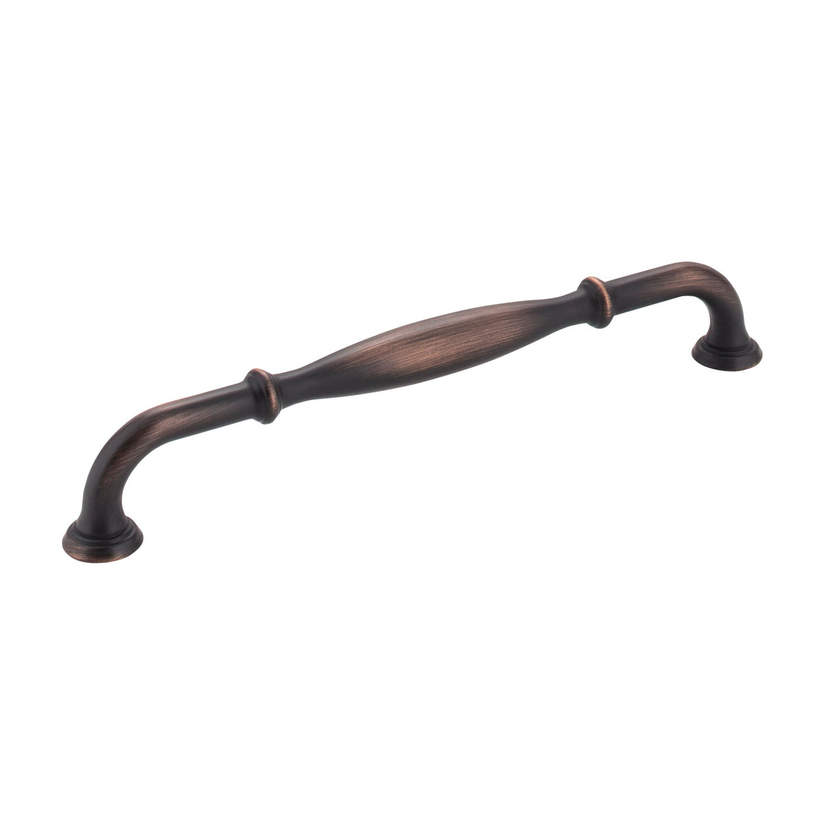 Jeffrey Alexander Tiffany Handle in Brushed Oil Rubbed Bronze, 7 1/2"