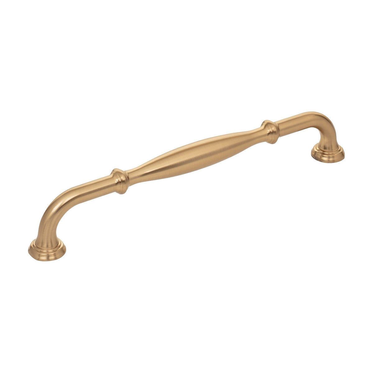 Jeffrey Alexander Tiffany Handle in Satin Bronze, 7 1/2"