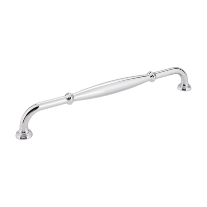 Jeffrey Alexander Tiffany Handle in Polished Chrome, 12" Appliance Handle
