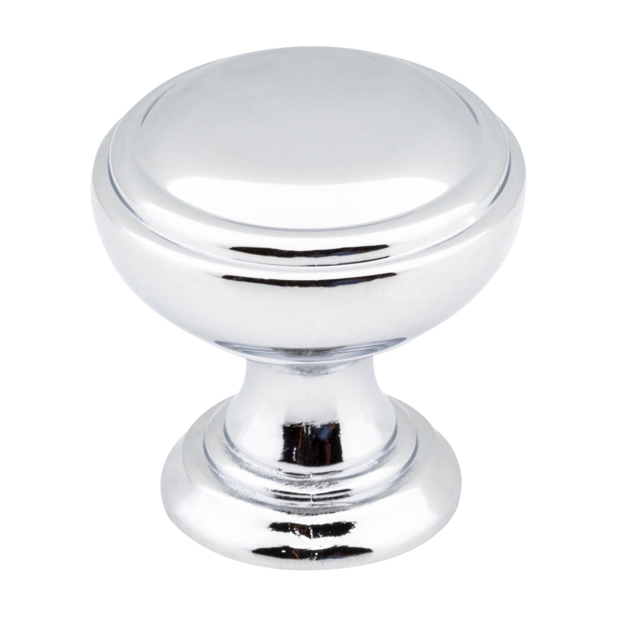 Jeffrey Alexander Tiffany Handle in Polished Chrome, Knob