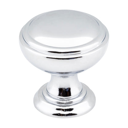 Jeffrey Alexander Tiffany Handle in Polished Chrome, Knob