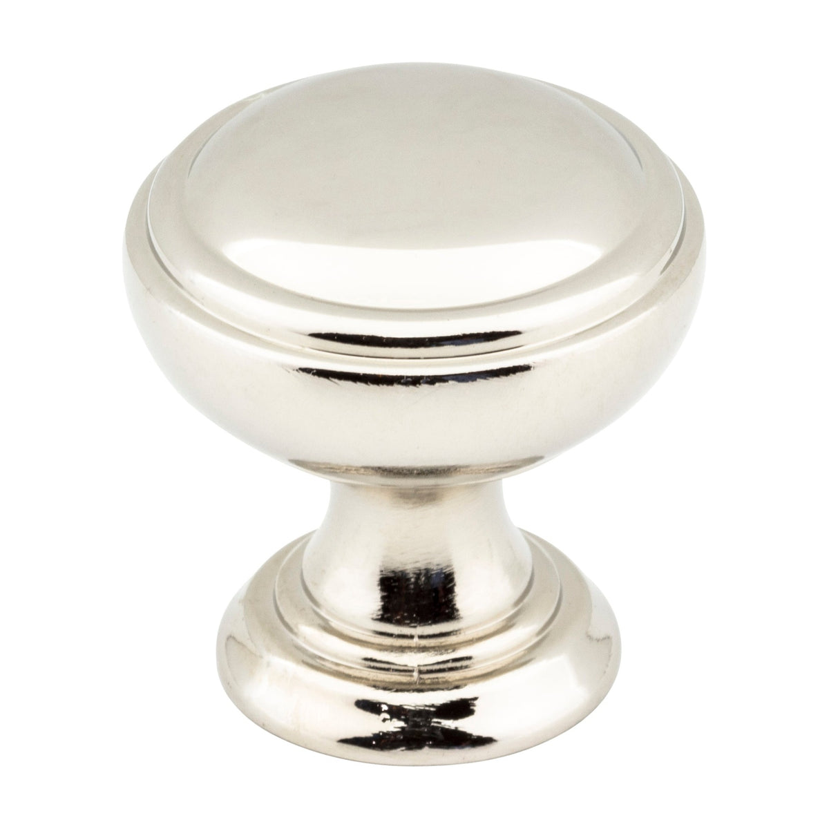 Jeffrey Alexander Tiffany Handle in Polished Nickel, Knob