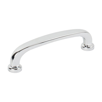 Jeffrey Alexander Weser Handle in Polished Chrome, 3 3/4"
