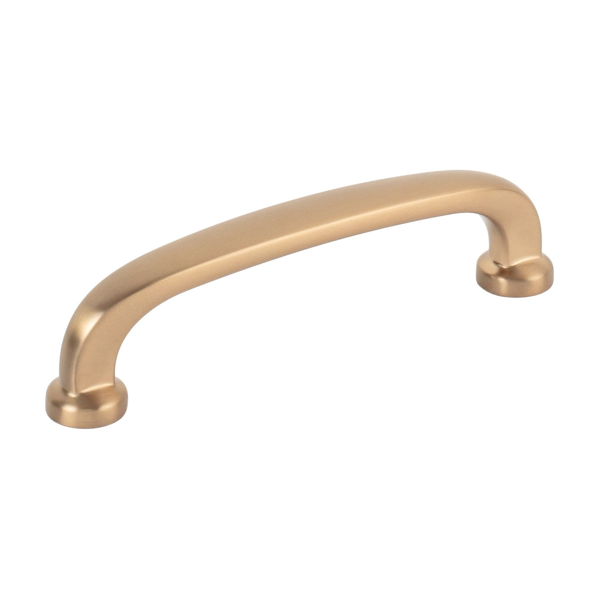 Jeffrey Alexander Weser Handle in Satin Bronze, 3 3/4"