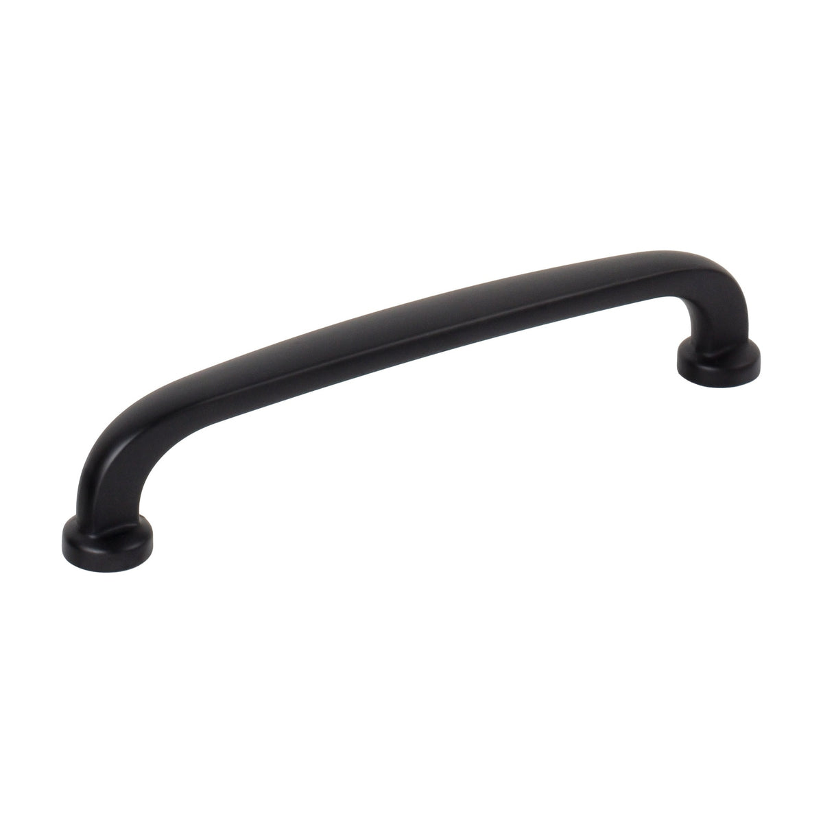 Jeffrey Alexander Weser Handle in Matte Black, 5"