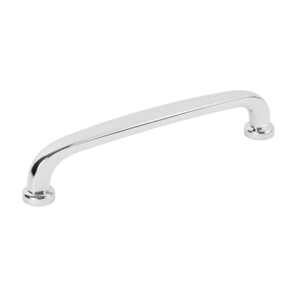 Jeffrey Alexander Weser Handle in Polished Chrome, 5"