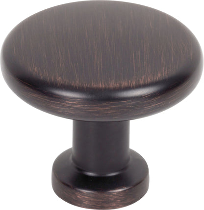 Jeffrey Alexander Weser Handle in Brushed Oil Rubbed Bronze, Knob