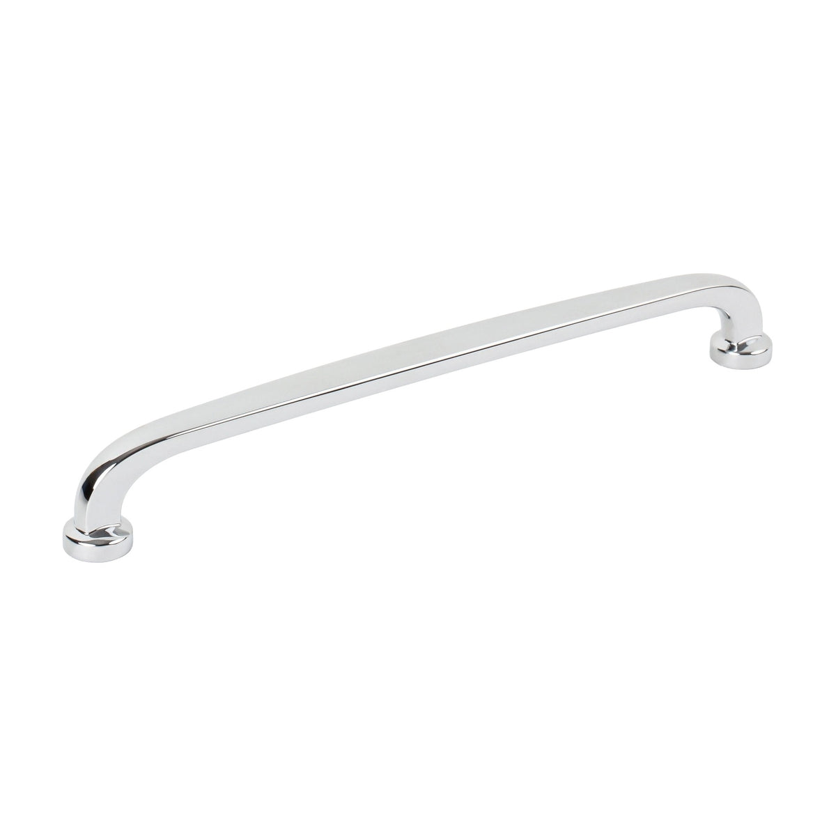Jeffrey Alexander Weser Handle in Polished Chrome, 7 1/2"