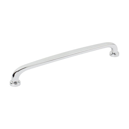 Jeffrey Alexander Weser Handle in Polished Chrome, 7 1/2"