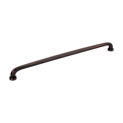 Jeffrey Alexander Weser Handle in Brushed Oil Rubbed Bronze, 12"