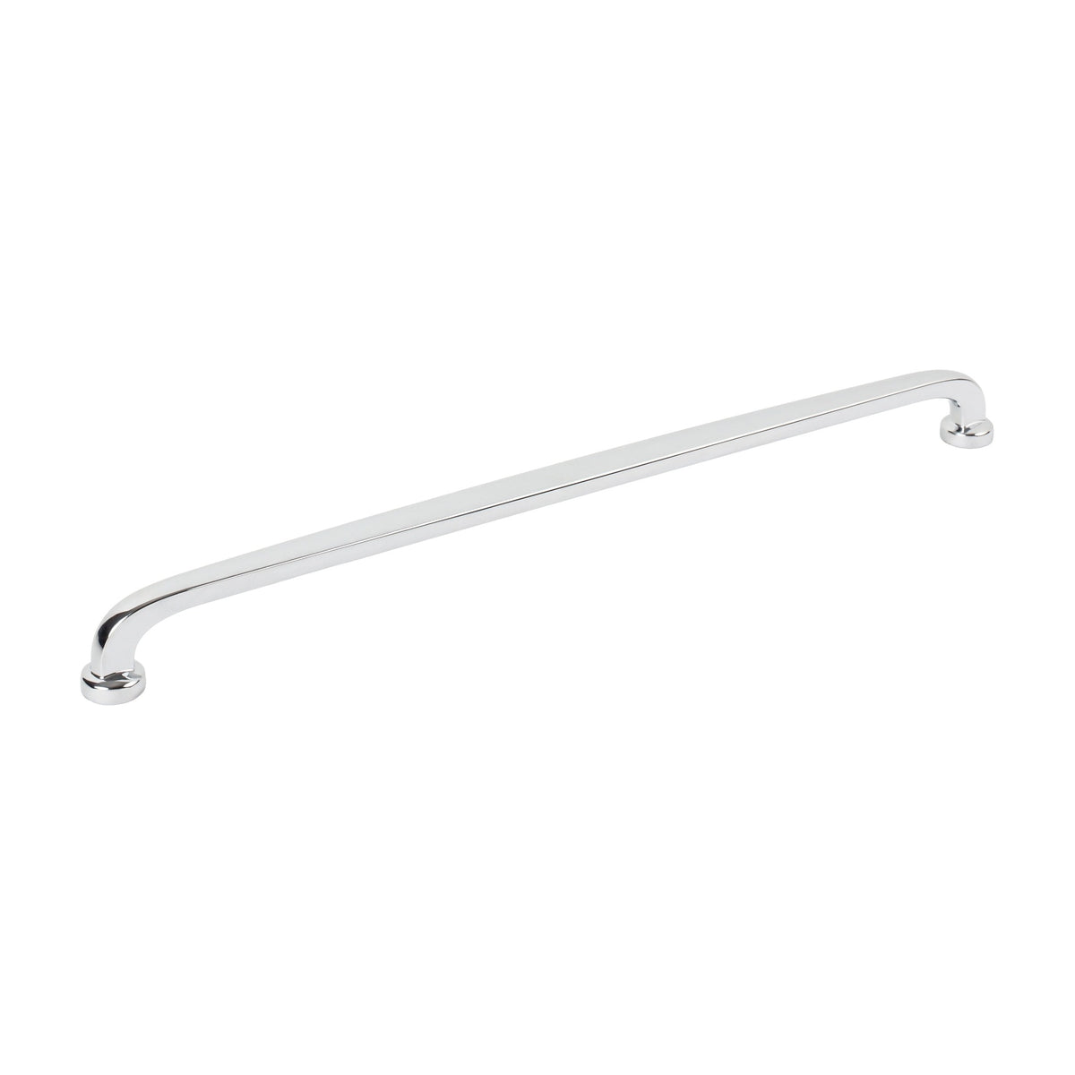 Jeffrey Alexander Weser Handle in Polished Chrome, 12"