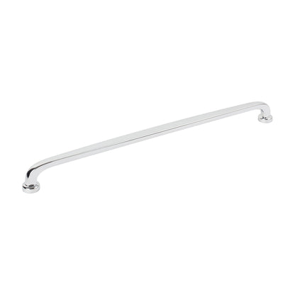 Jeffrey Alexander Weser Handle in Polished Chrome, 12"