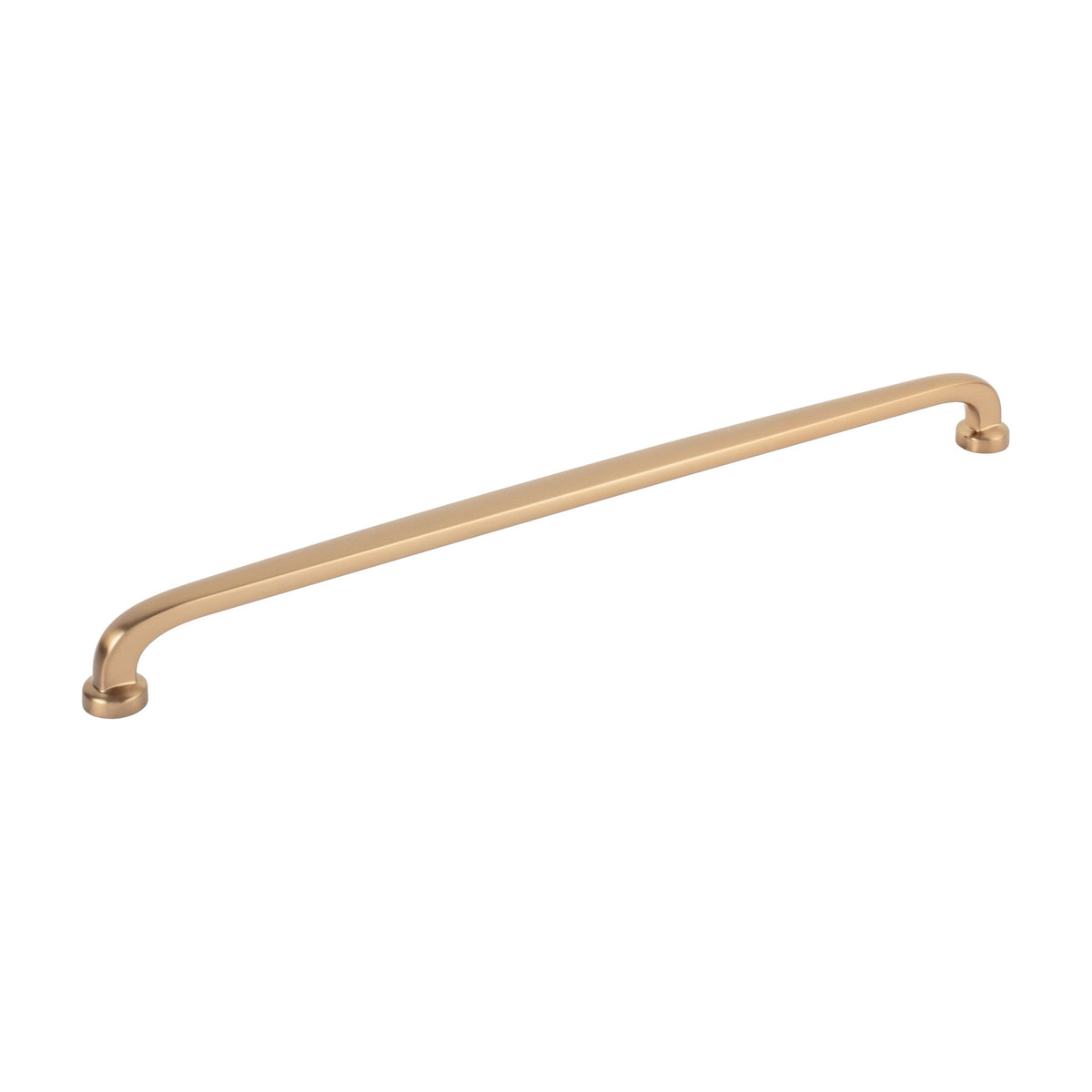 Jeffrey Alexander Weser Handle in Satin Bronze, 12"