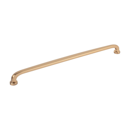 Jeffrey Alexander Weser Handle in Satin Bronze, 12"