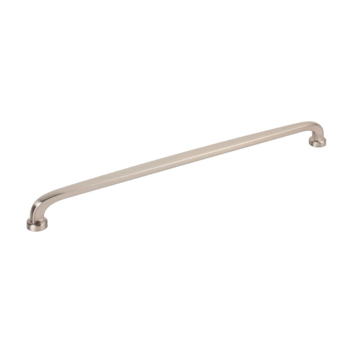 Jeffrey Alexander Weser Handle in Satin Nickel, 12"