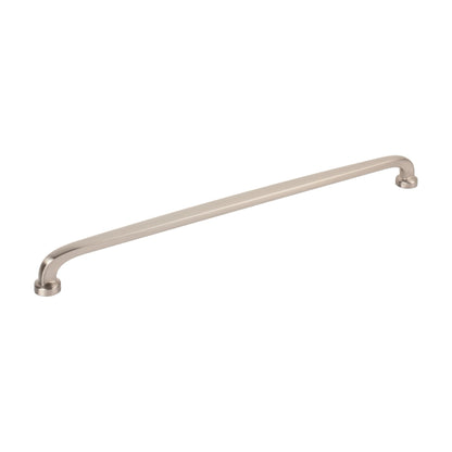 Jeffrey Alexander Weser Handle in Satin Nickel, 12"
