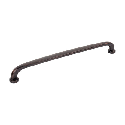 Jeffrey Alexander Weser Handle in Brushed Oil Rubbed Bronze, 12" Appliance Handle