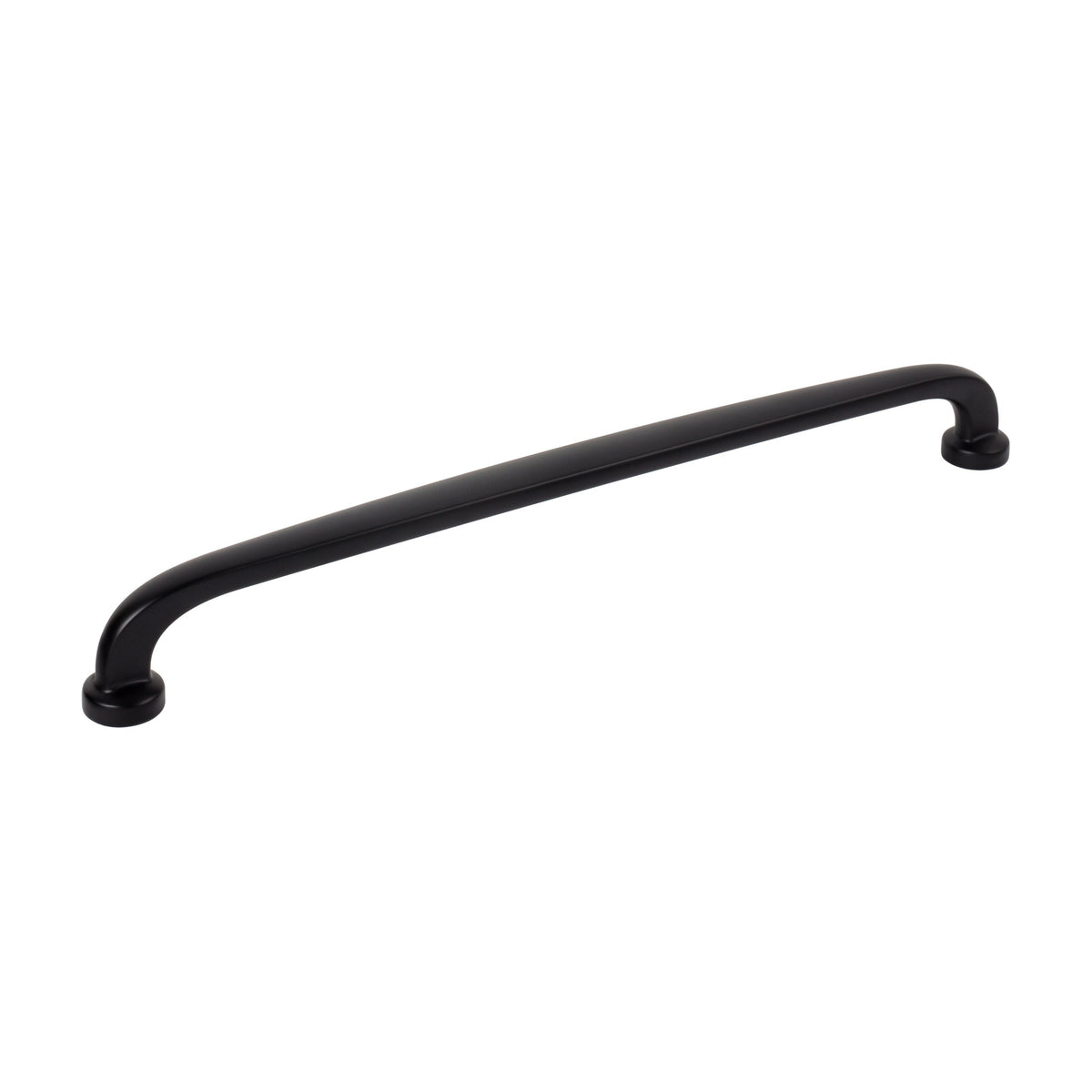 Jeffrey Alexander Weser Handle in Matte Black, 12" Appliance Handle