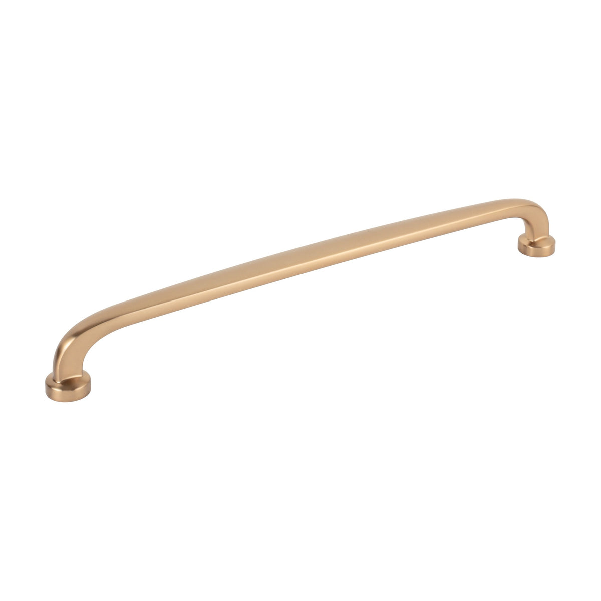 Jeffrey Alexander Weser Handle in Satin Bronze, 12" Appliance Handle