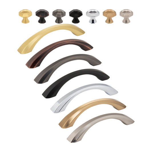 Jeffrey Alexander Wheeler Handle knob and pull in all 7 finishes